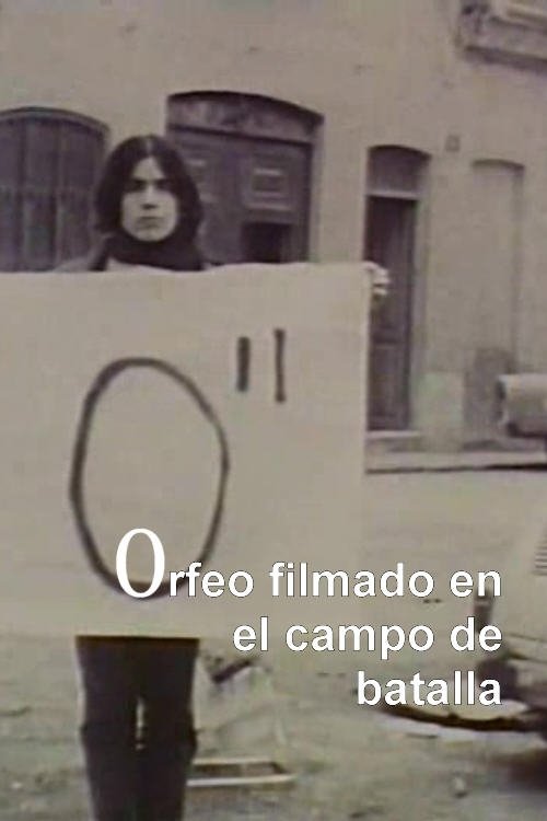 Orfeo filmado en el campo de batalla movie poster player