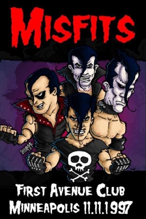 The Misfits Minneapolis 1997 movie poster player