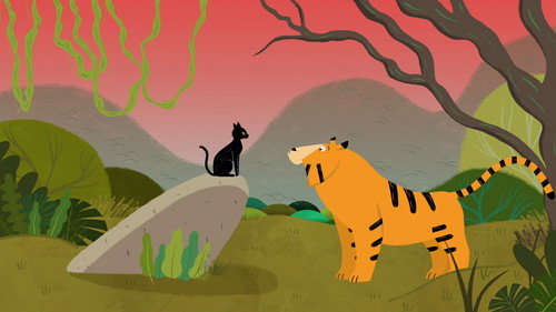 The Tiger and his Master