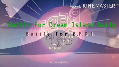 Battle for Dream Island Daily - Season 1 Backdrop Blur