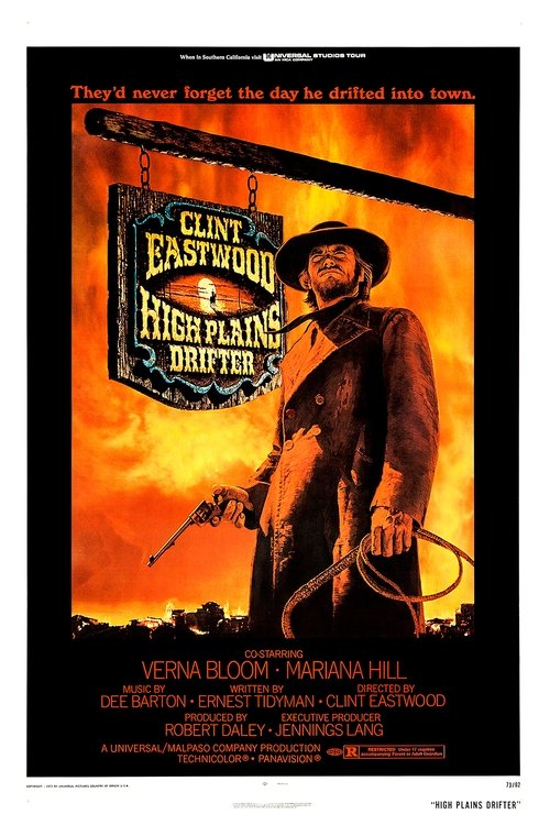 High Plains Drifter poster