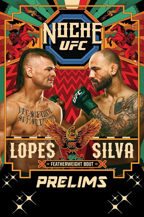 UFC Fight Night 259: Lopes vs. Silva poster