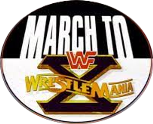 WWE March to WrestleMania X Logo