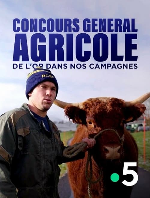 Poster Concours général agricole, de l'or dans nos campagnes 2024