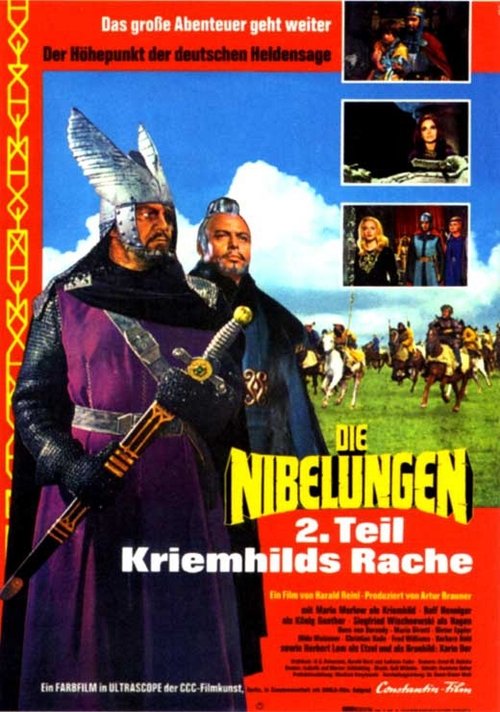 Los nibelungos, 2ª parte: la venganza de Krimilda 1967