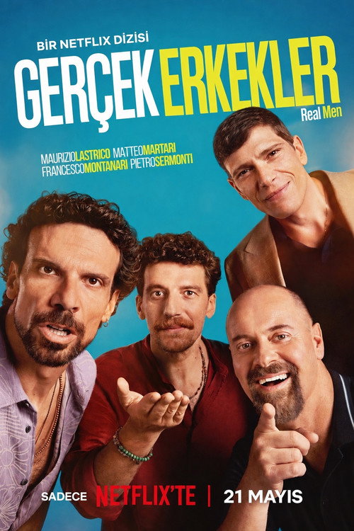 Gerçek Erkekler - DİZİ Afişi
