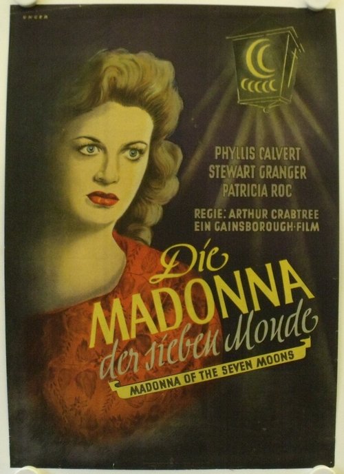 Die Madonna der sieben Monde movie poster player
