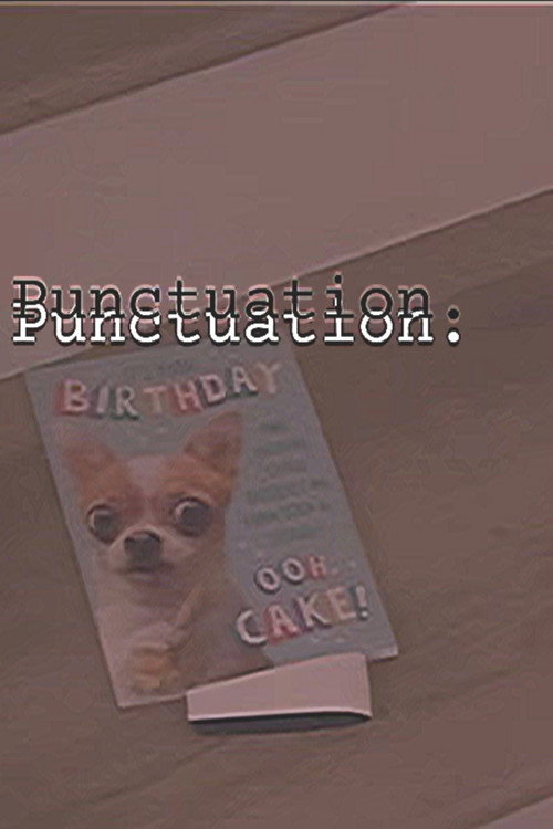 Punctuation.