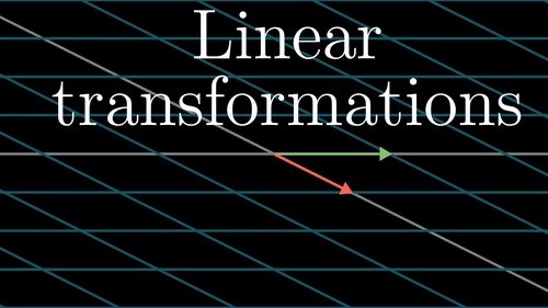 Linear transformations and matrices
