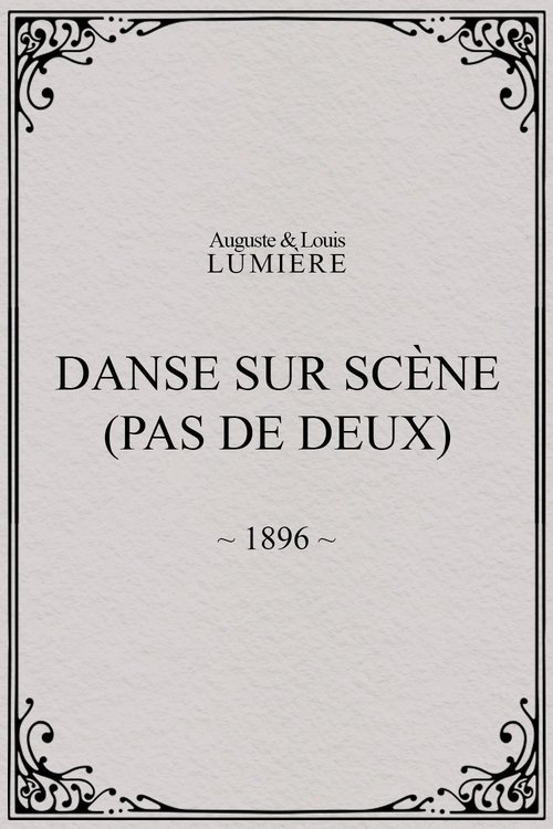 Danse sur scène (pas de deux)