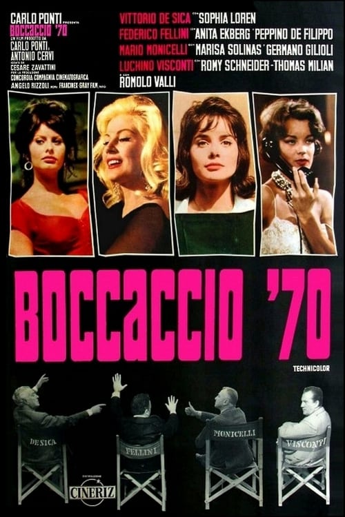 Boccaccio '70 (1962) poster
