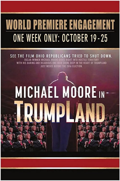 Largescale poster for Michael Moore in TrumpLand