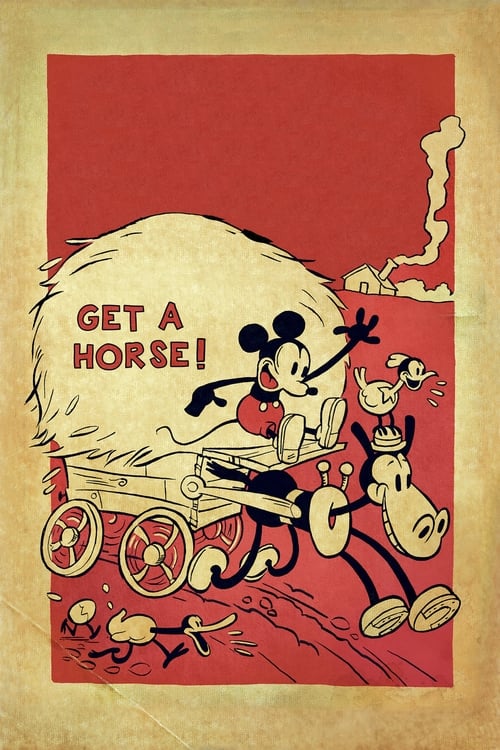Grootschalige poster van Get a Horse!