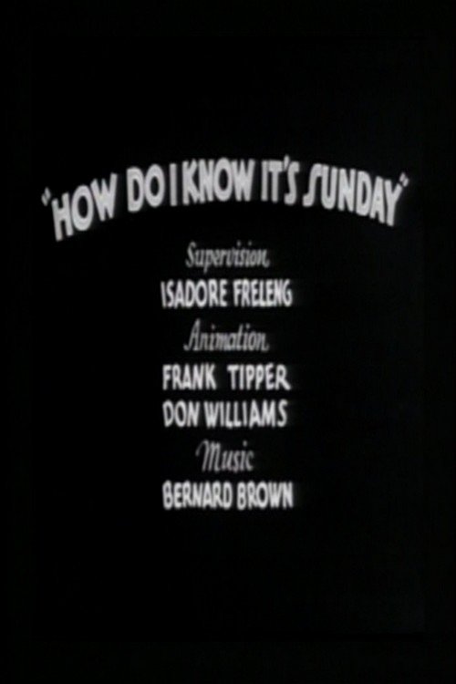 How Do I Know It's Sunday movie poster player