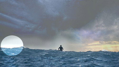 Ocean Driven Backdrop Blur