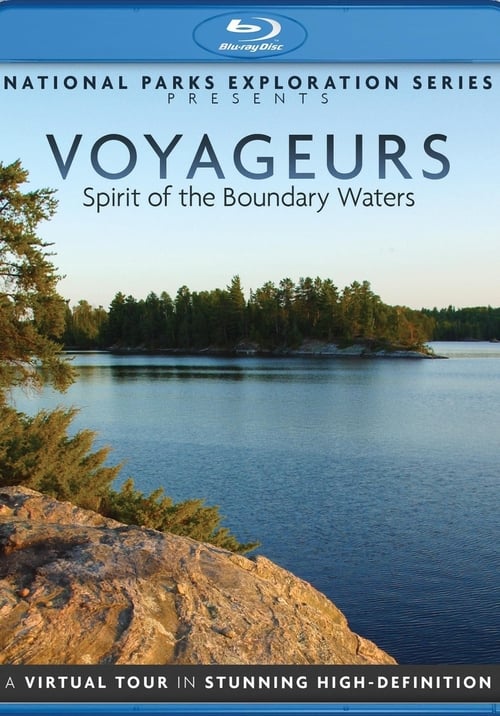 National Parks Exploration Series - Voyageurs Spirit of the boundary Waters poster