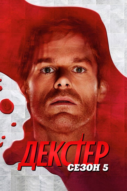 Постер 5 сезона сериала Декстер