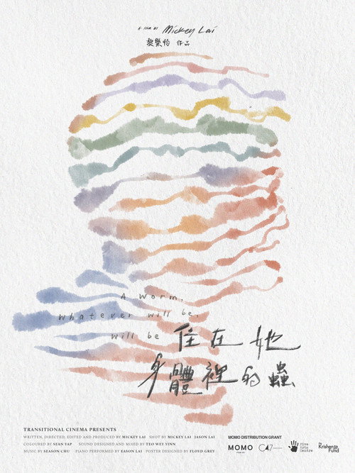 Official poster of A Worm, Whatever Will Be, Will Be (2022) - Documentary