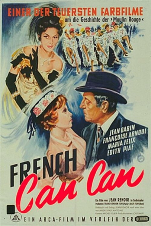 French Cancan poster