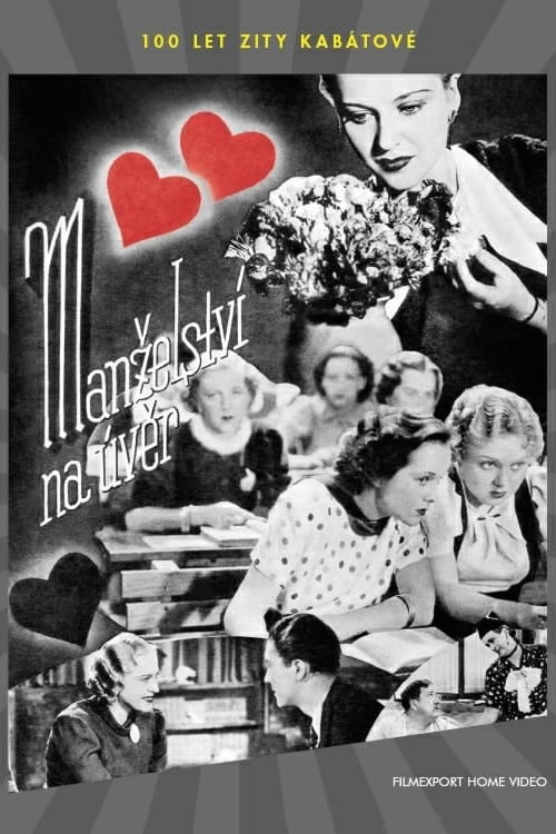 Manželství na úvěr (1936) poster