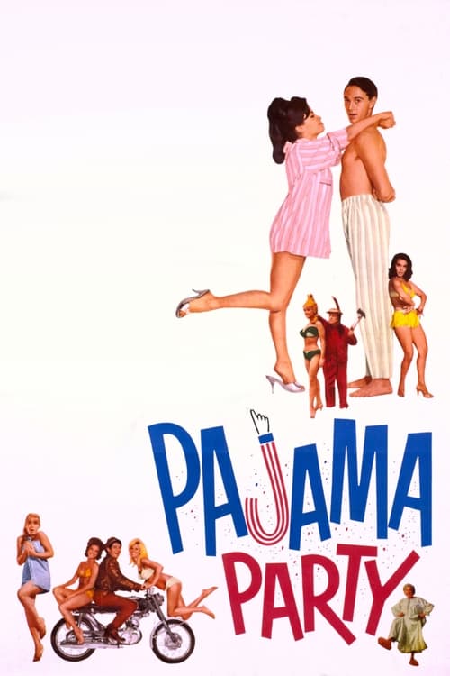 Pajama Party (1964) poster