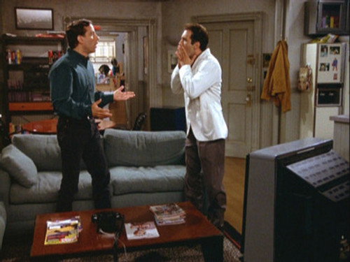 Seinfeld S05E08 — The Barber episode still