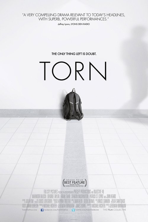 Torn poster
