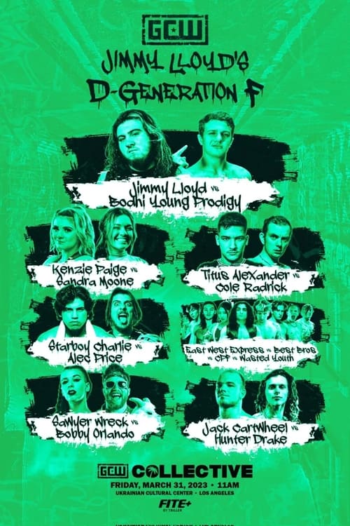 GCW Jimmy Lloyd's D-Generation F (2023) poster