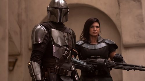 Poster della serie The Mandalorian