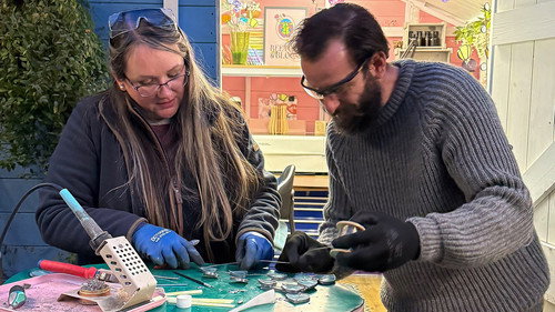 Stained Glass and Metal Art