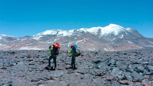 Une goutte d’eau sur un volcan