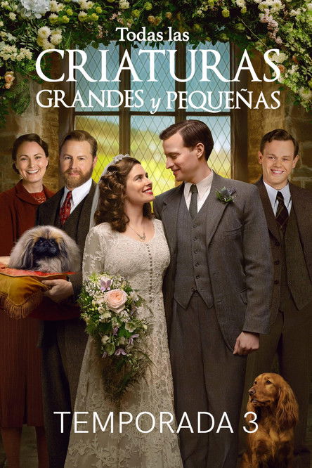 Póster de la temporada 3 de la serie Todas las criaturas grandes y pequeñas