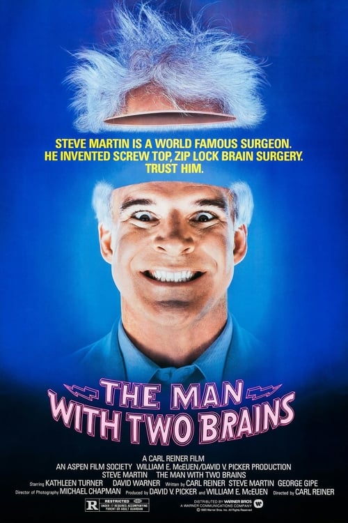 Grootschalige poster van The Man with Two Brains