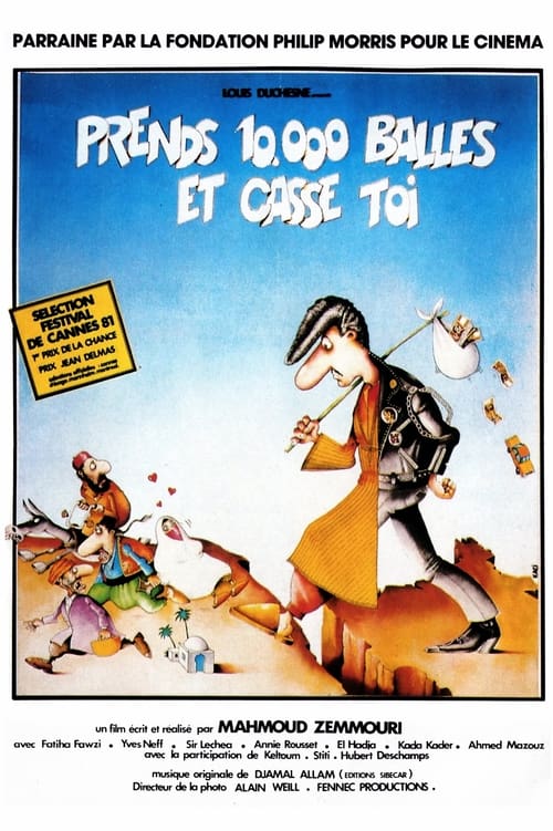 Poster Prends 10000 Balles Et Casse-Toi 1981