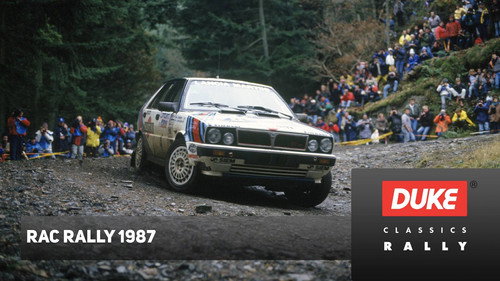 RAC Rally 1987 Backdrop Blur