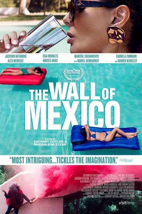 Grootschalige poster van The Wall of Mexico