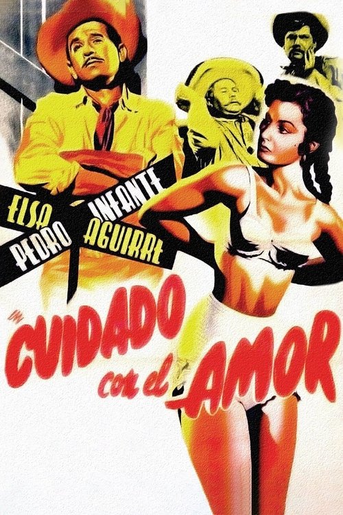 Poster Cuidado con el amor 1954