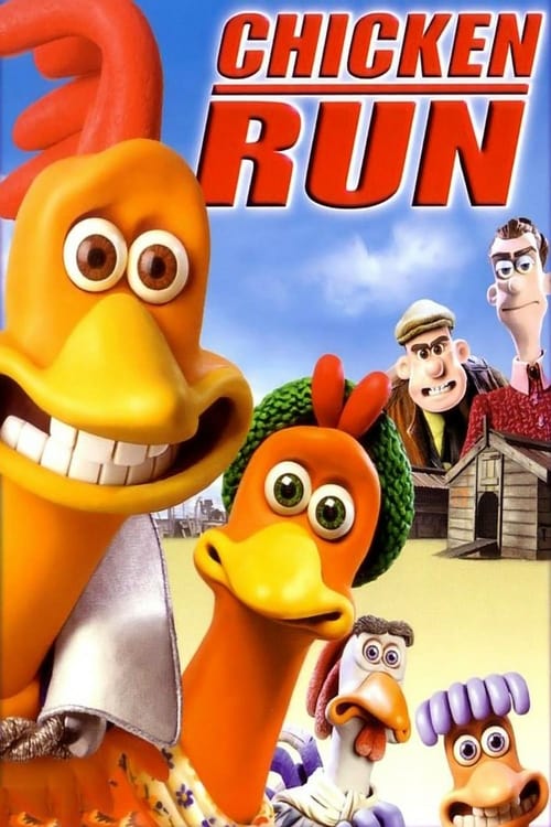 Grootschalige poster van Chicken Run