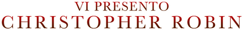 Vi presento Christopher Robin official logo