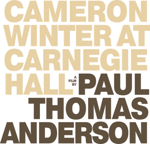 Cameron Winter at Carnegie Hall