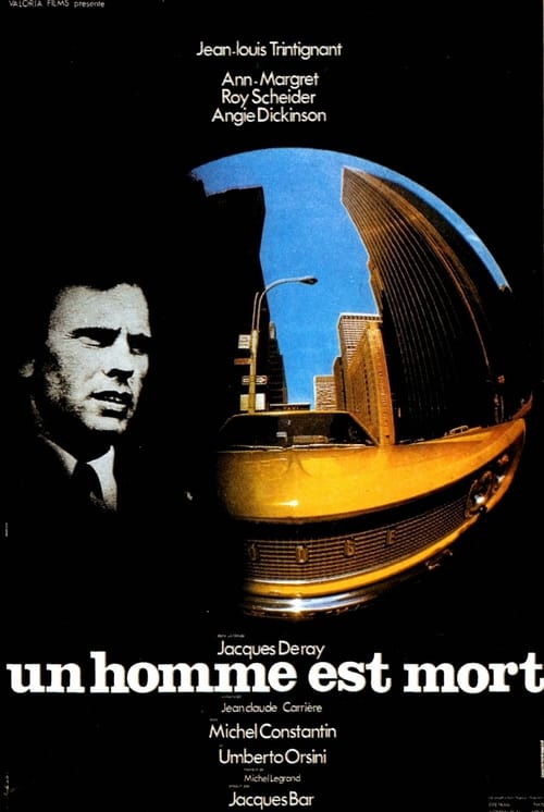 Un homme est mort (1972) poster