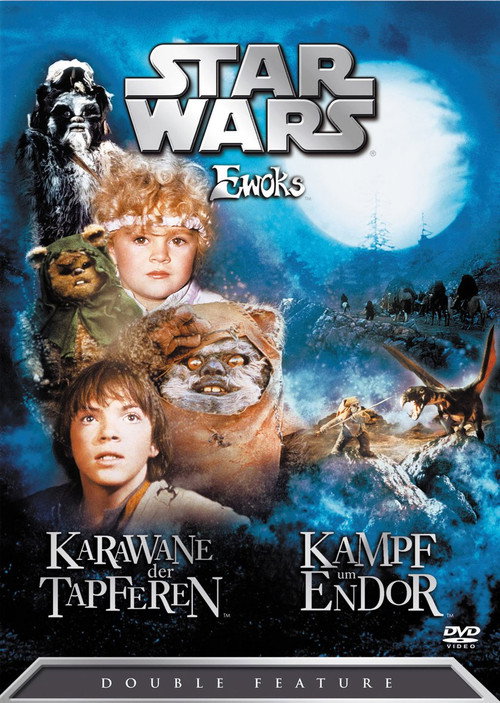 Poster Star Wars: Die Abenteuer der Ewoks Filmreihe