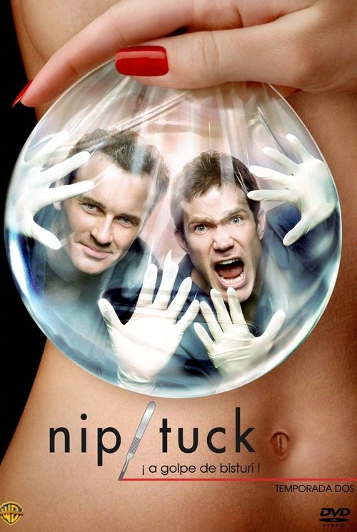 Ver temporada 2 de Nip/Tuck, a golpe de bisturí Póster de la temporada 2 de la serie Nip/Tuck, a golpe de bisturí