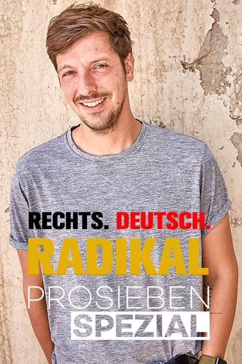 Poster Rechts. Deutsch. Radikal. 2020