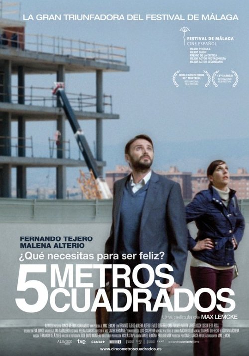 Cinco metros cuadrados movie poster player