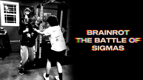 BRAINROT. THE BATTLE OF SIGMAS Backdrop Blur
