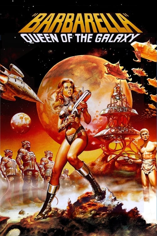 Grootschalige poster van Barbarella