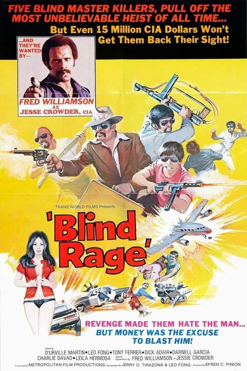 Blind Rage movie poster player