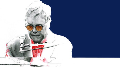 Elton John - Diamonds 2025 Backdrop Blur