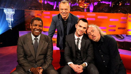 Denzel Washington, Nicholas Hoult, Bill Bailey, Conor Maynard